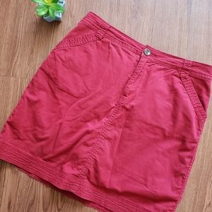 Croft & Barrow red skorts. Size 6